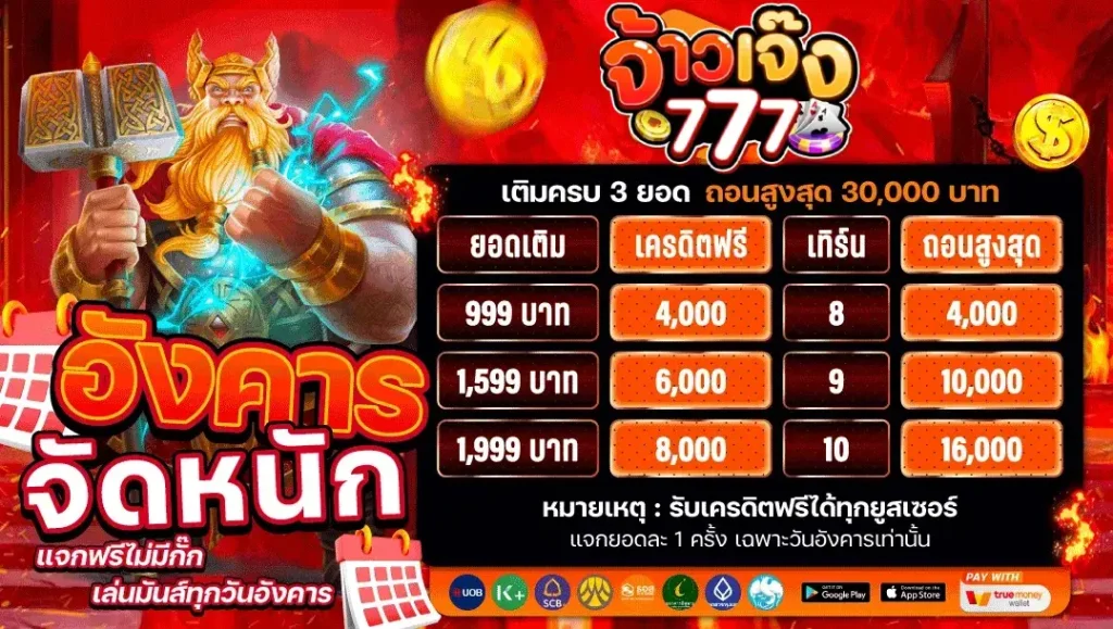 จ้าวเจ๊ง777 เว็บตรง